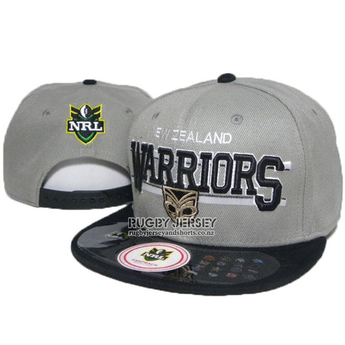 NRL Snapbacks Caps New Zealand Warriors Gray
